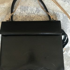 Salvatore ferragamo black purse